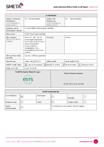 K&M industry recognition document