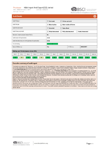 K&M educational certification or recognition document